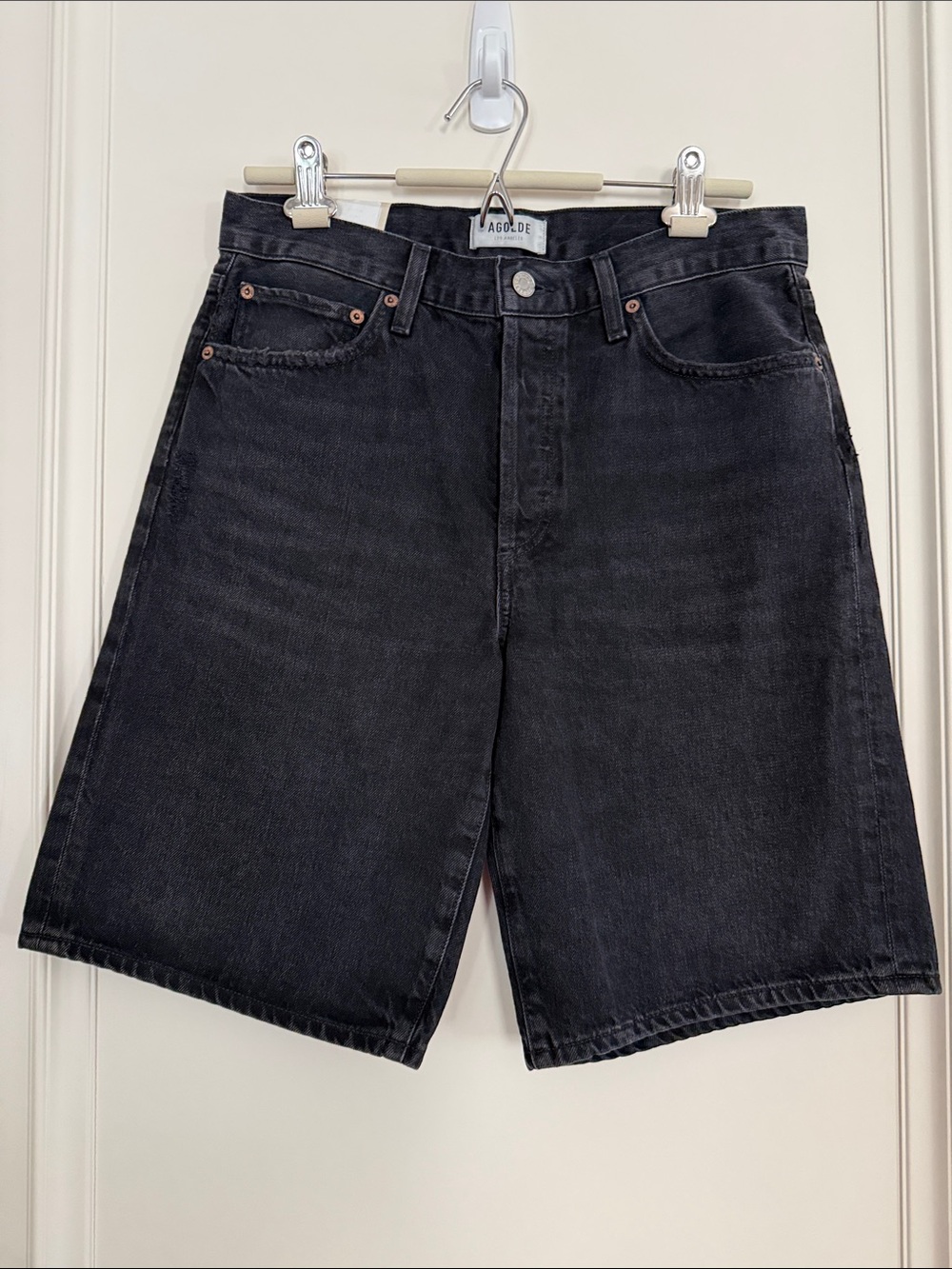 NWT AGOLDE | Low Rise Jorts - Denied Wash - size 27